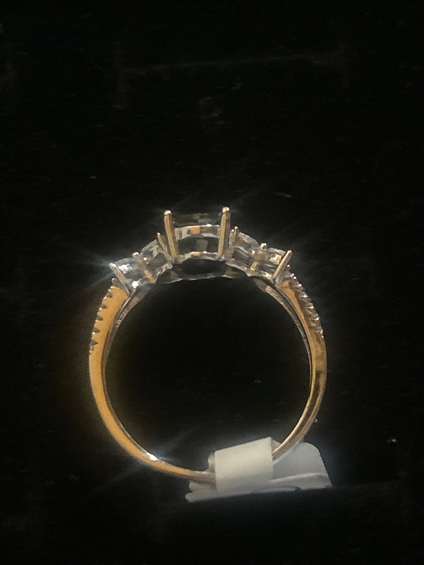 Oval shaped Sterling Silver Ring