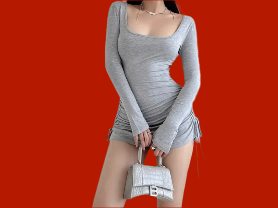Casual long sleeve Dress
