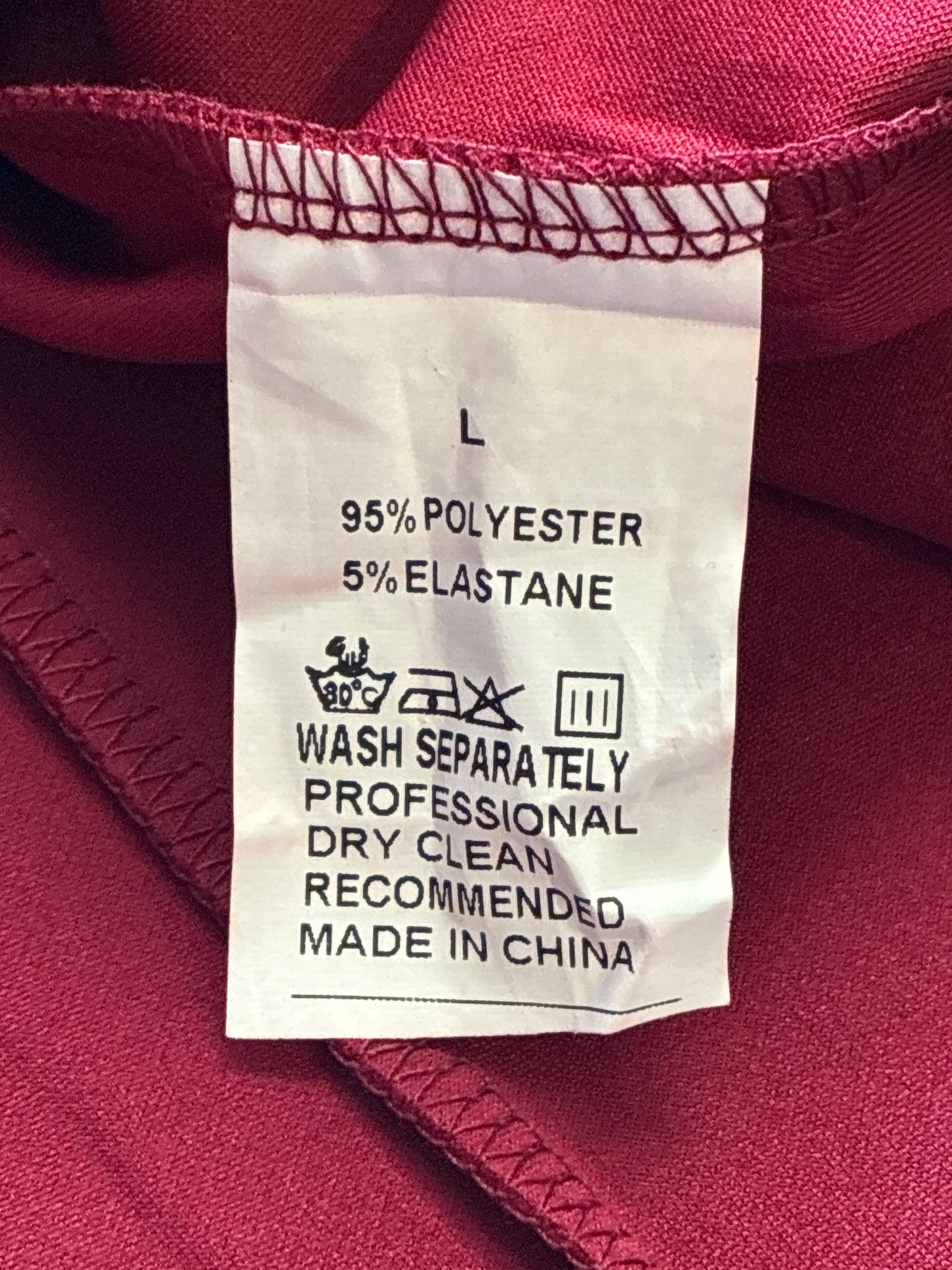 Uprichard puff sleeve burgundy dress