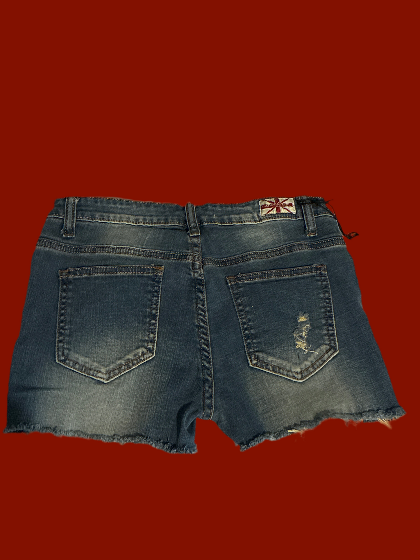 Distressed shorts