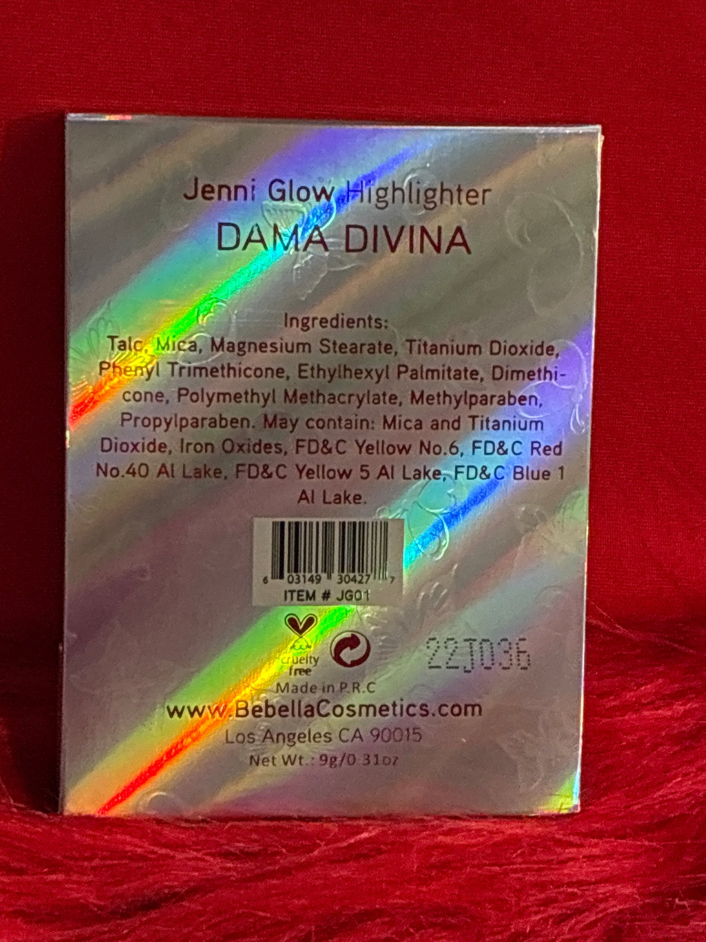Jenni Glow Highlighter Dama Divina