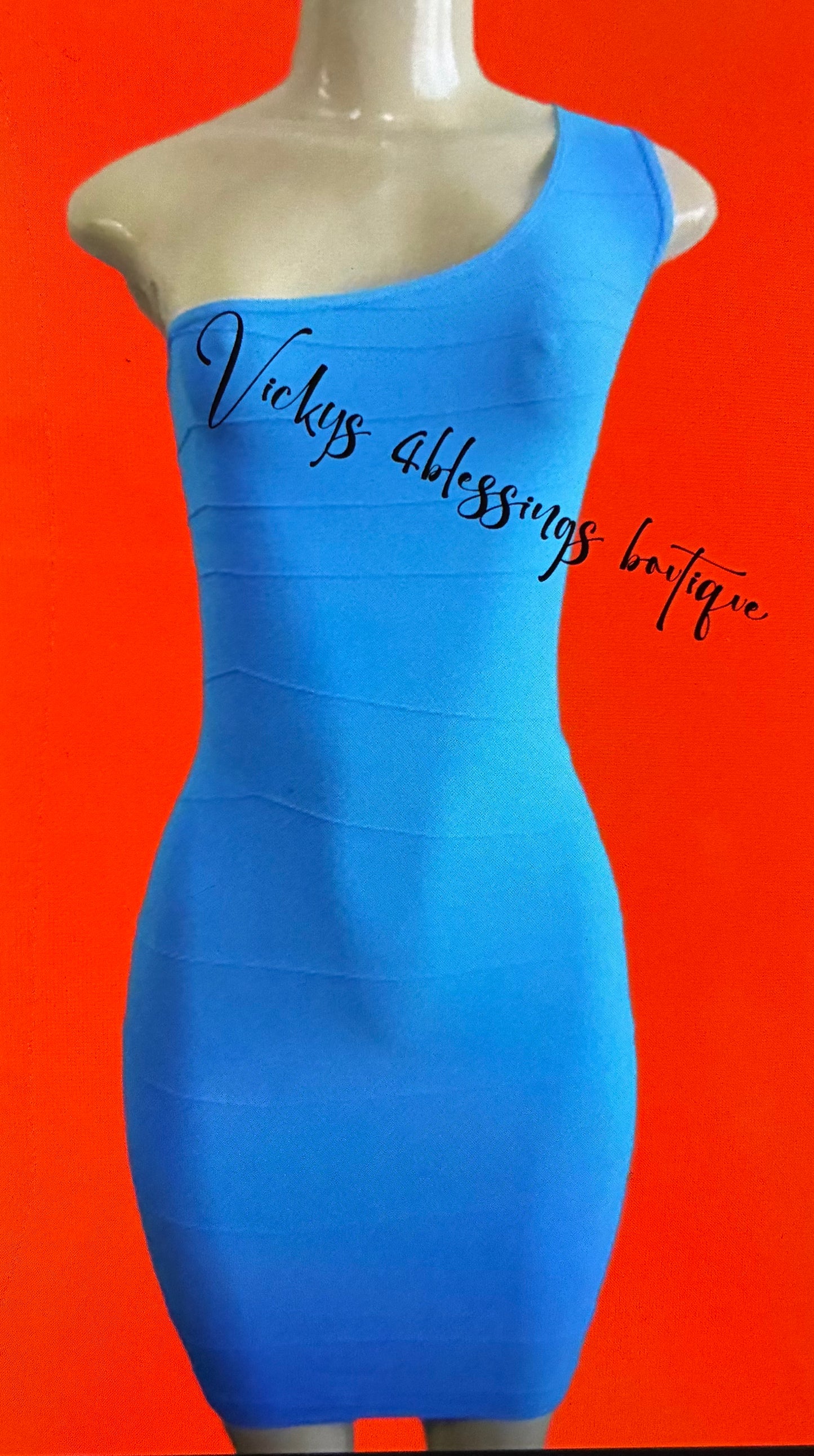 One shoulder bodycon dress