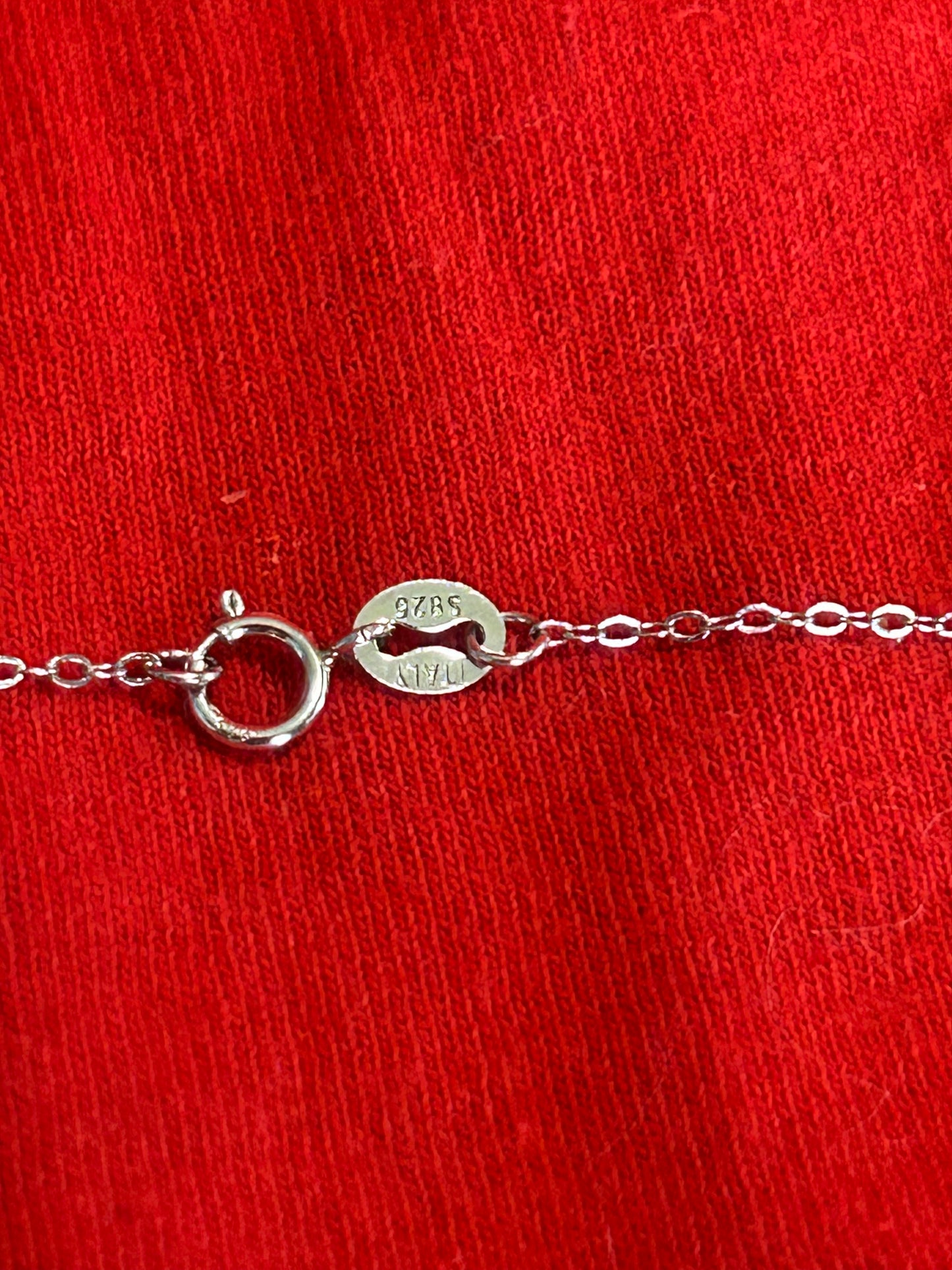 Butterfly pendant with necklace