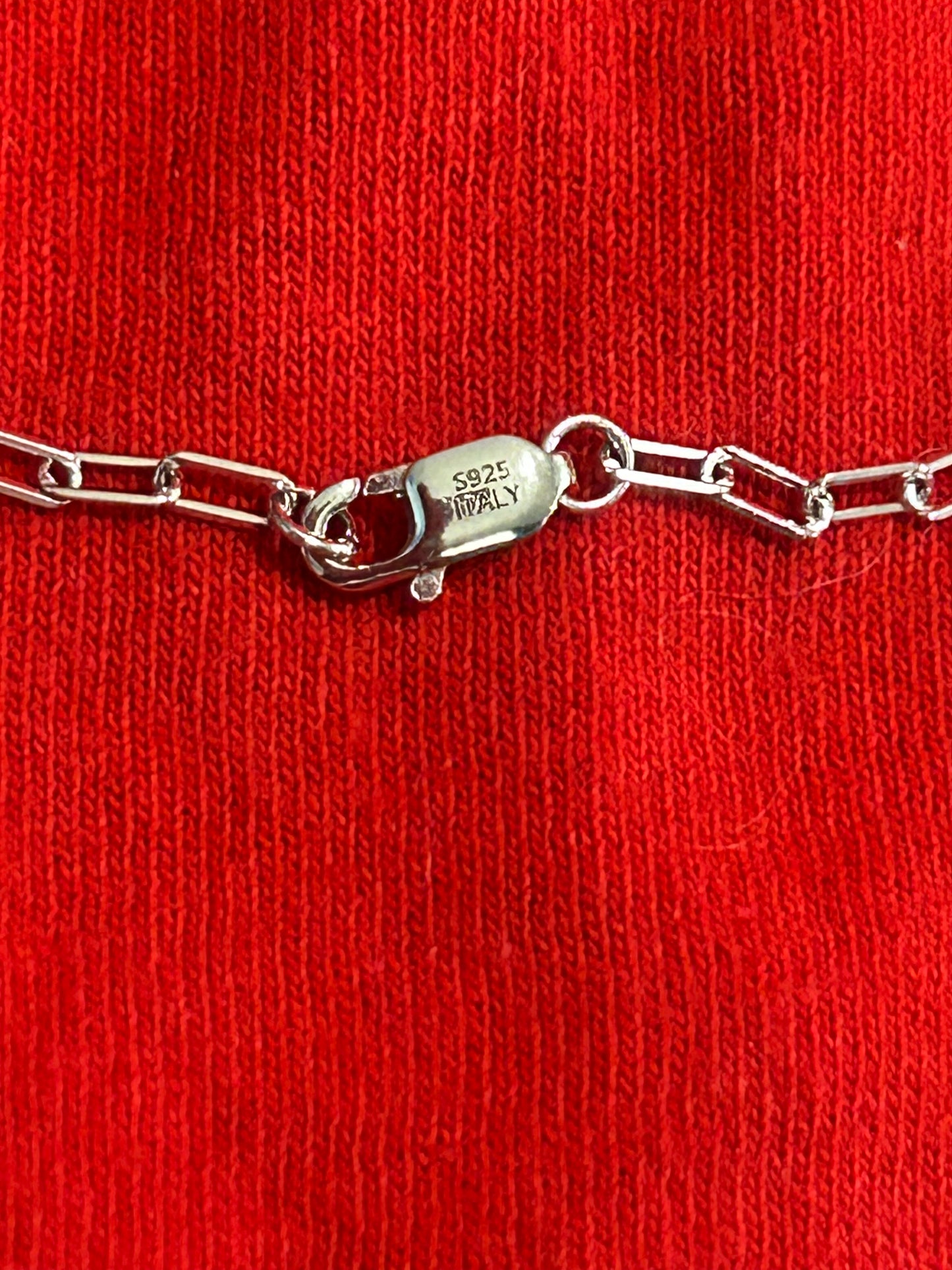 Sterling silver elephant pendant with necklace