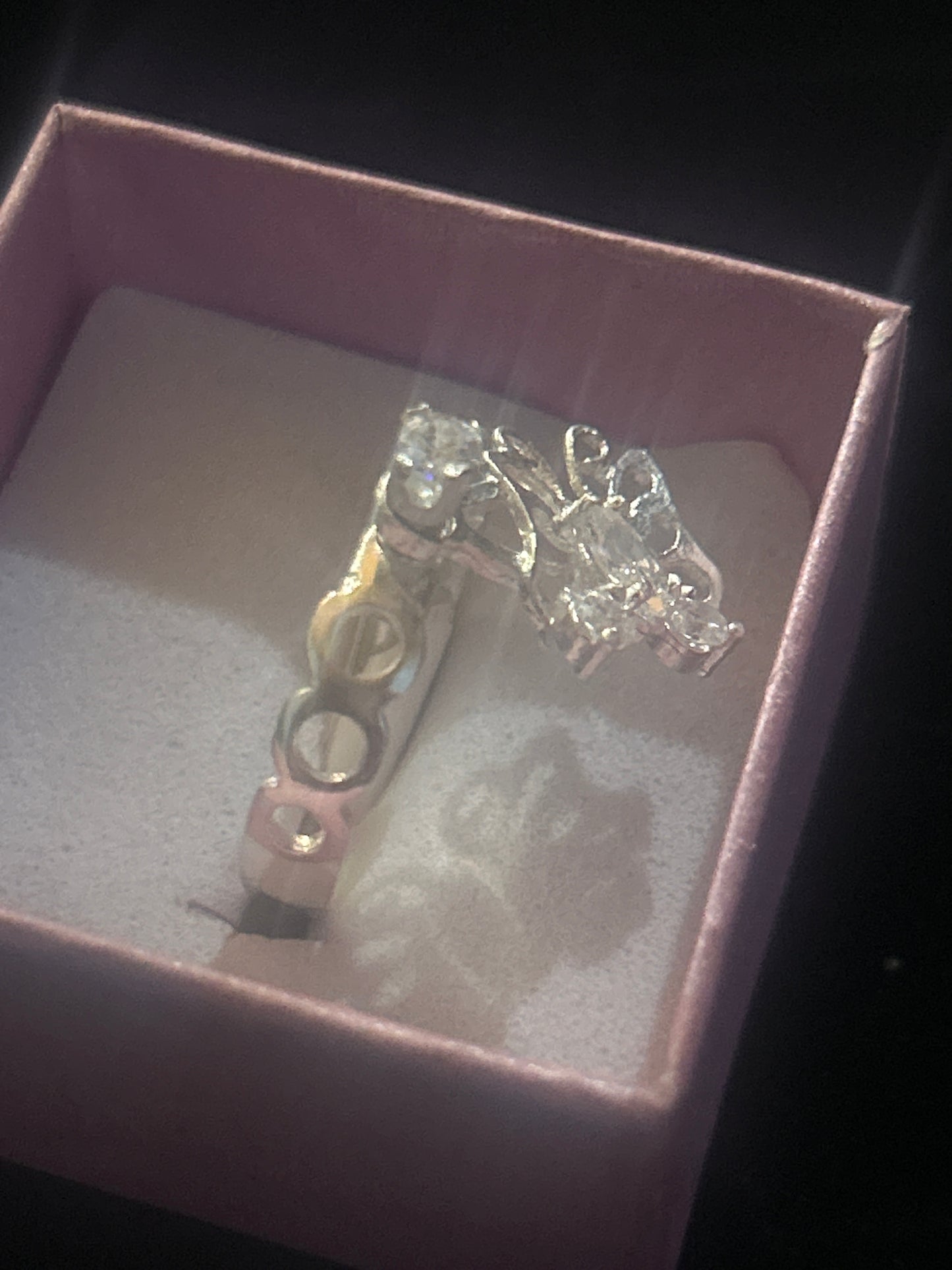 Sterling silver butterfly Ring