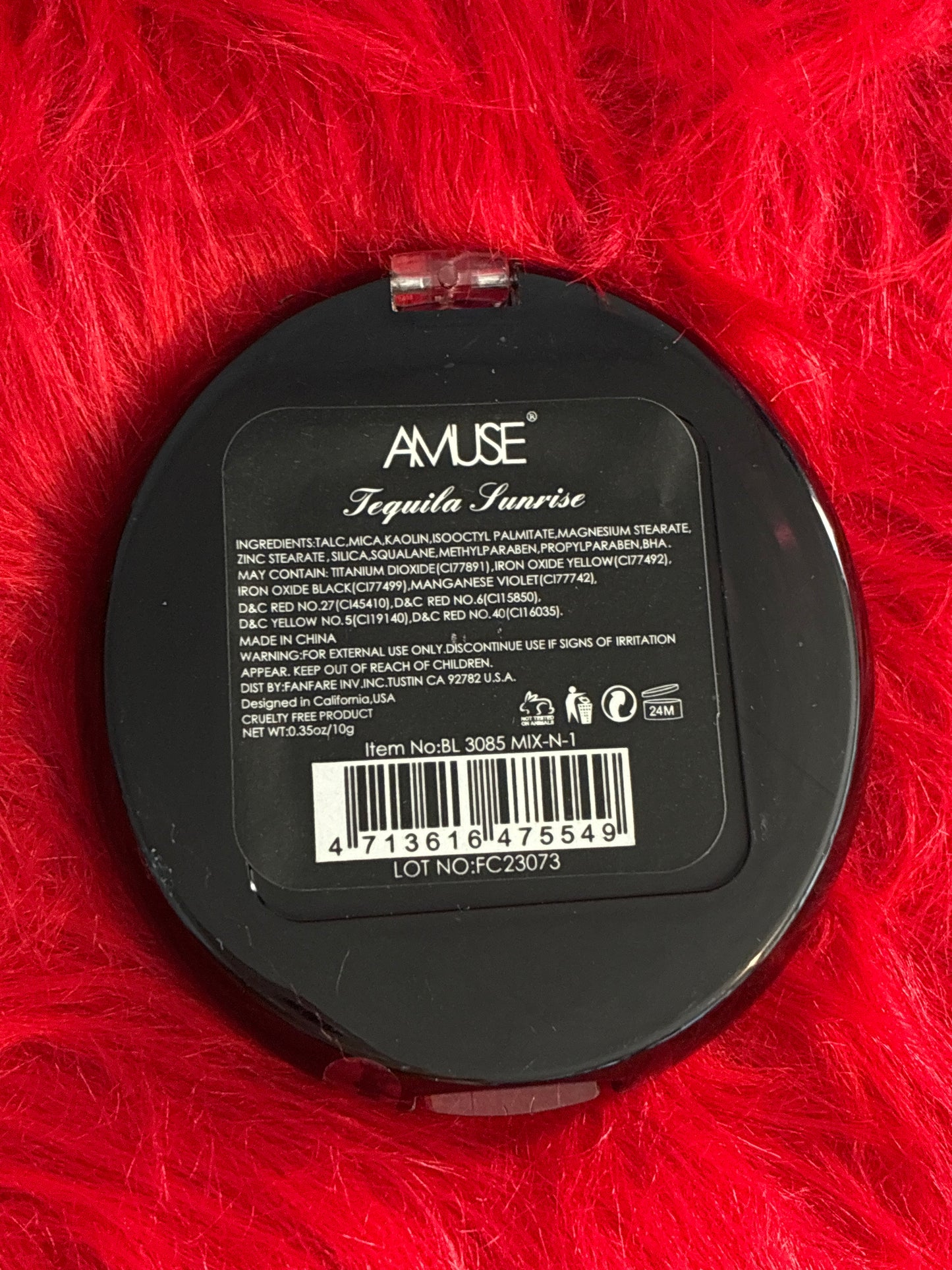 Matte powder blush tequila sunrise
