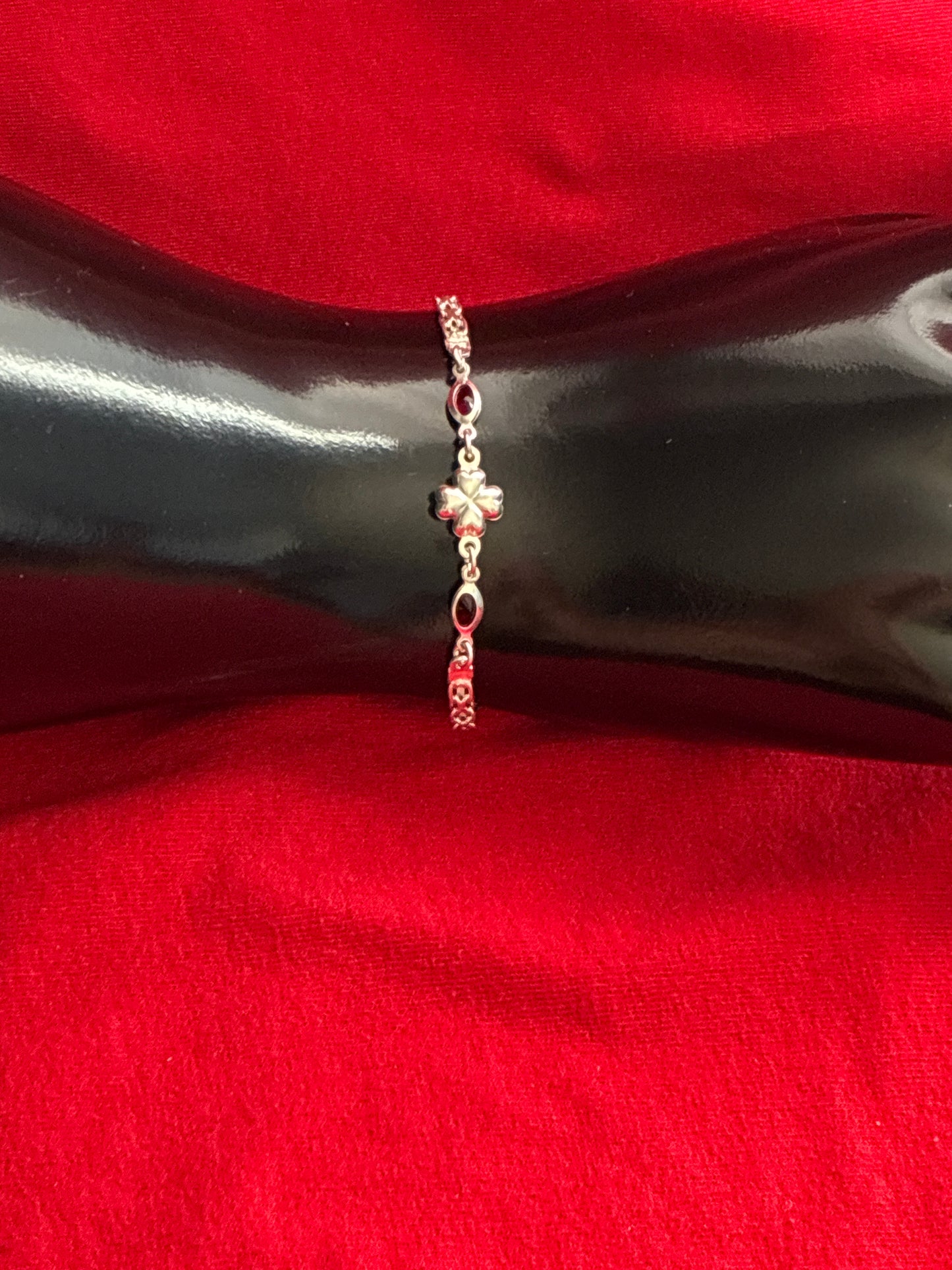 Lucky Clover sterling silver Bracelet