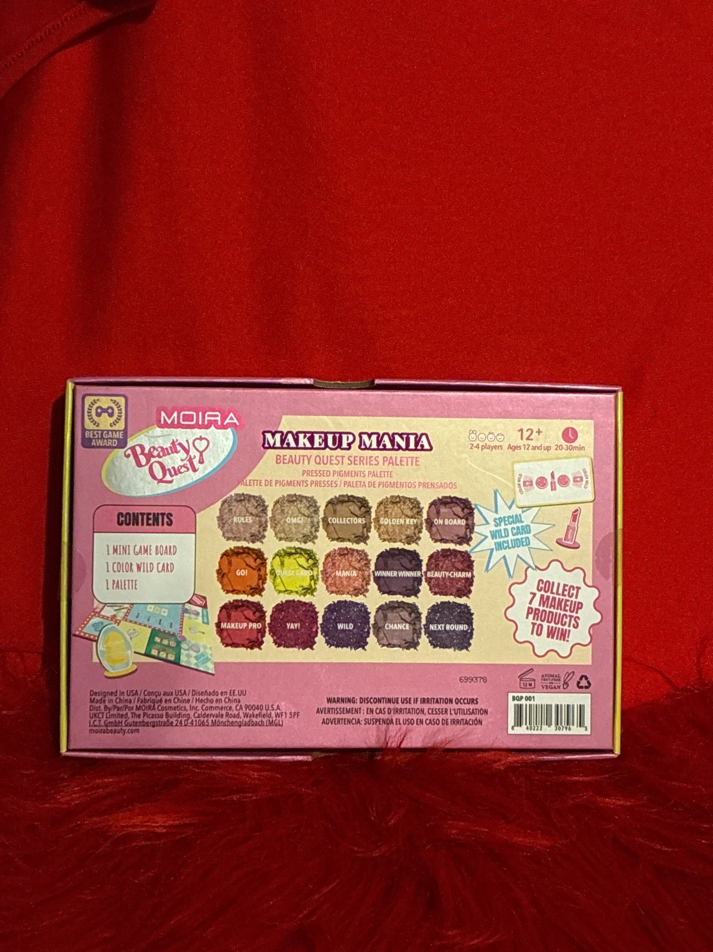 Beauty Quest Moira Makeup Mania Palette