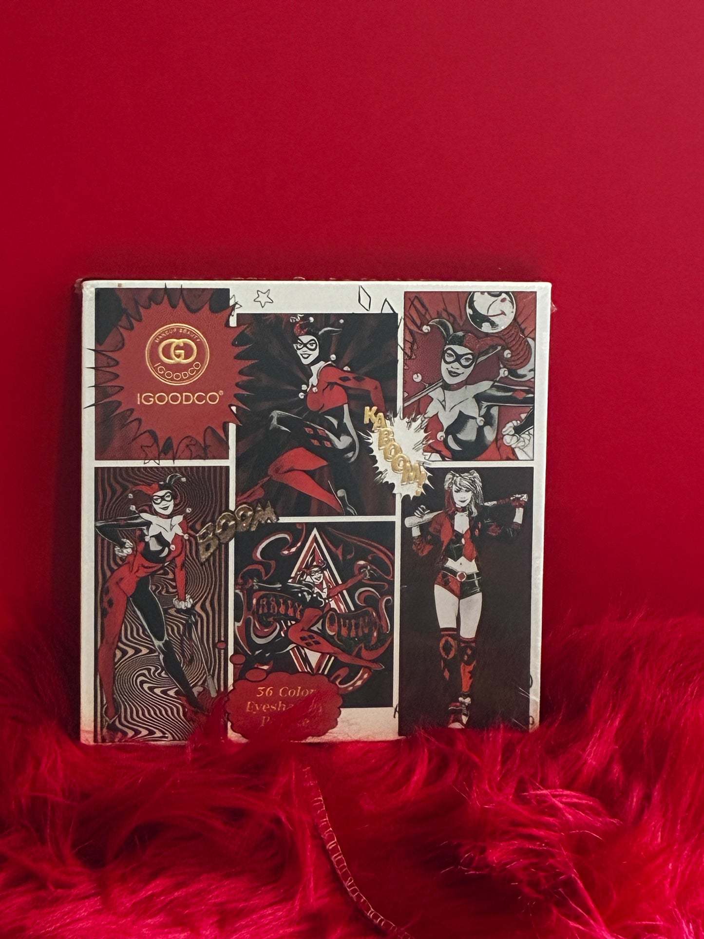 Harley Quinn eyeshadow palette