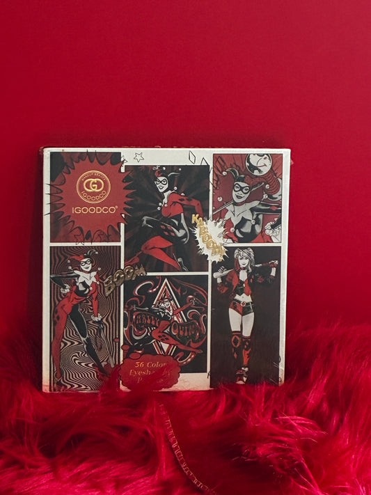 Harley Quinn eyeshadow palette