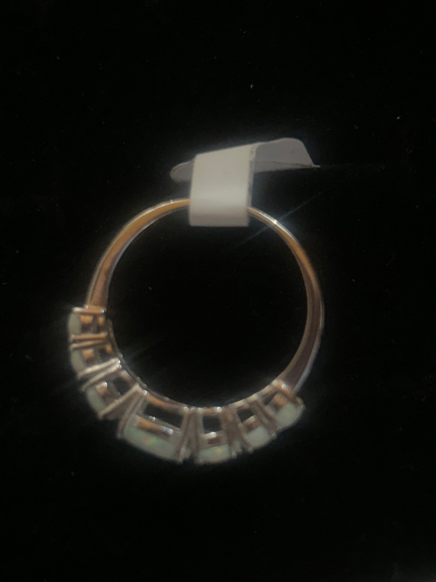 Opal Sterling Silver Ring