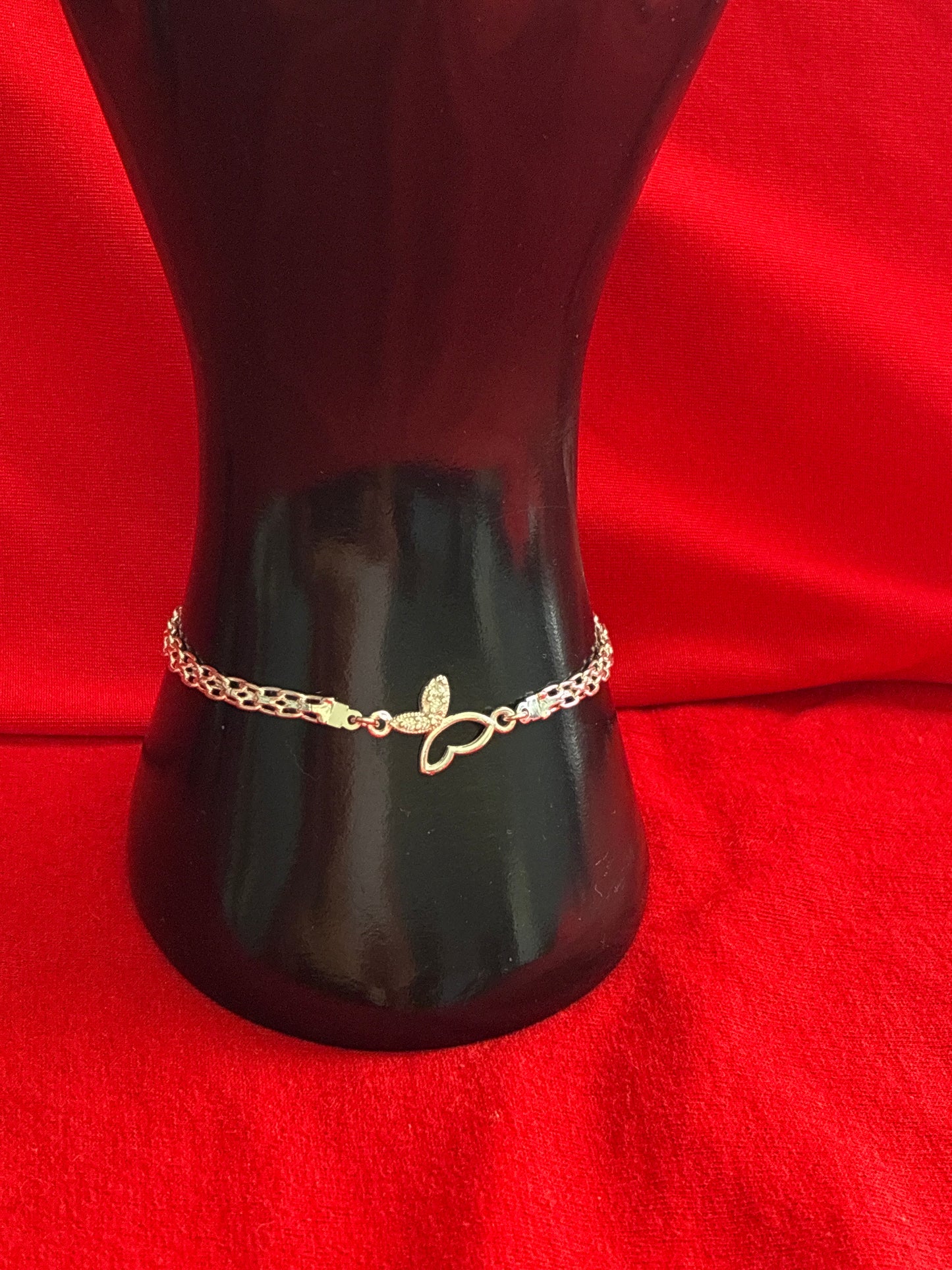 Butterfly sterling silver 925mex bracelet