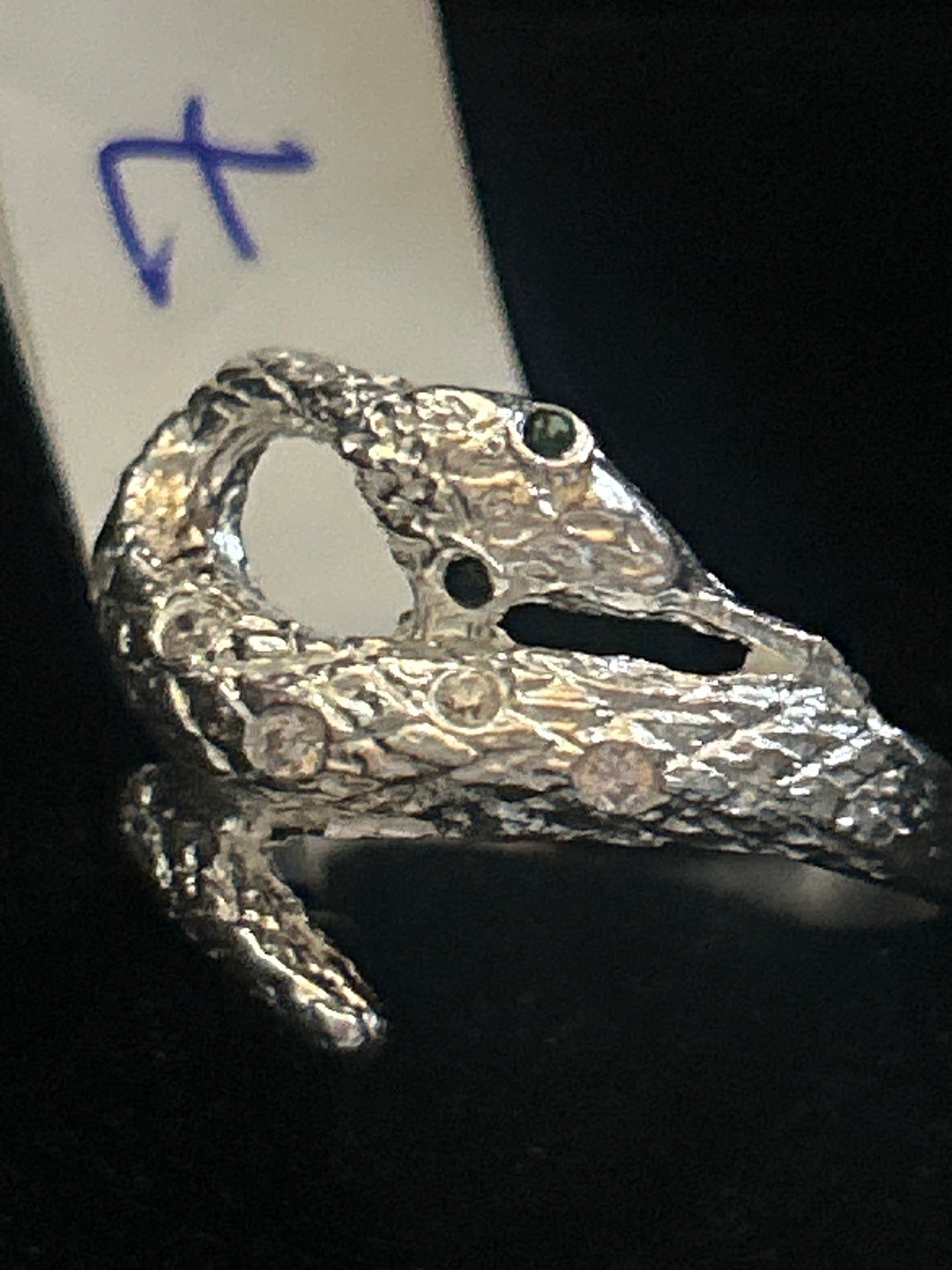 Sterling silver 925 snake ring