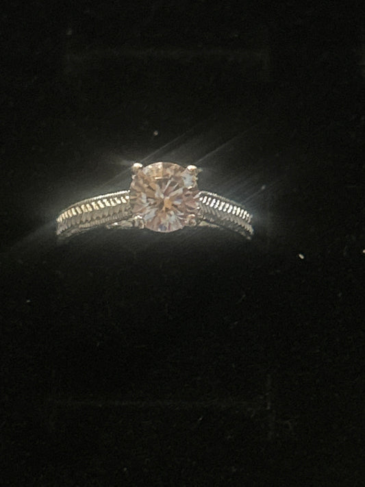 Sterling silver Engagement Ring