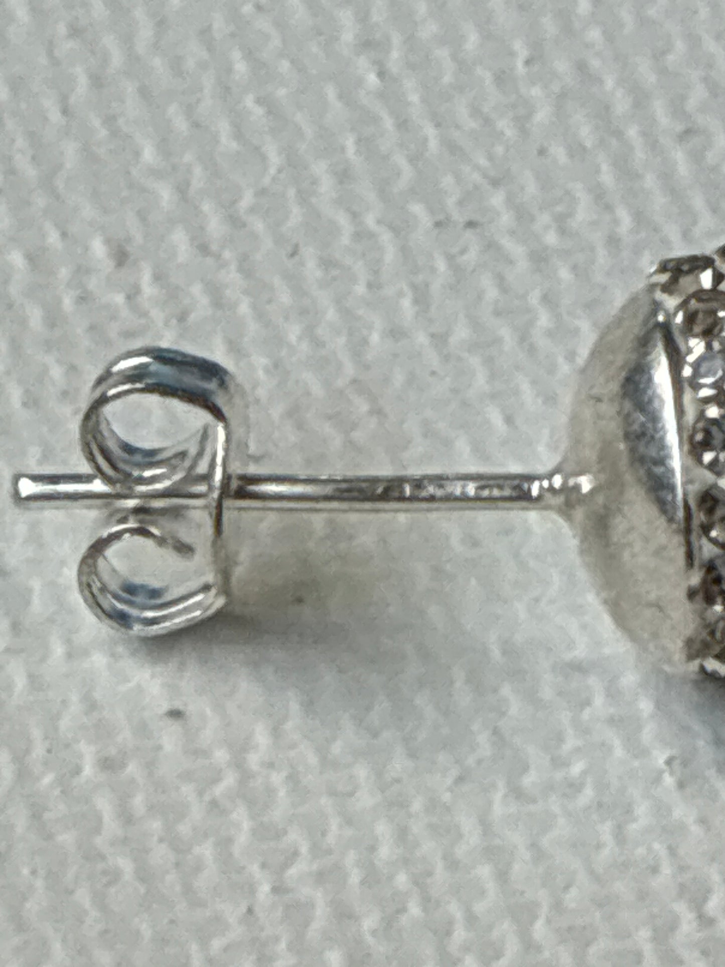 silver stud earrings