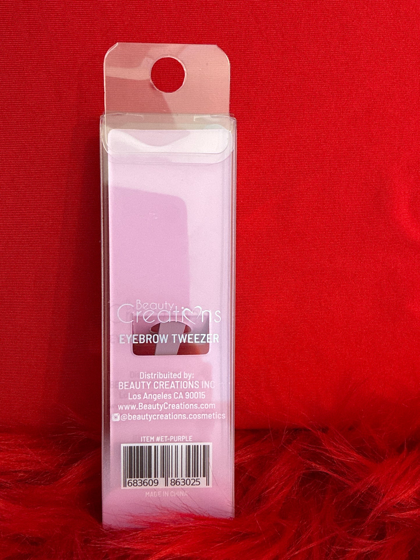 Beauty creations eyebrow tweezer