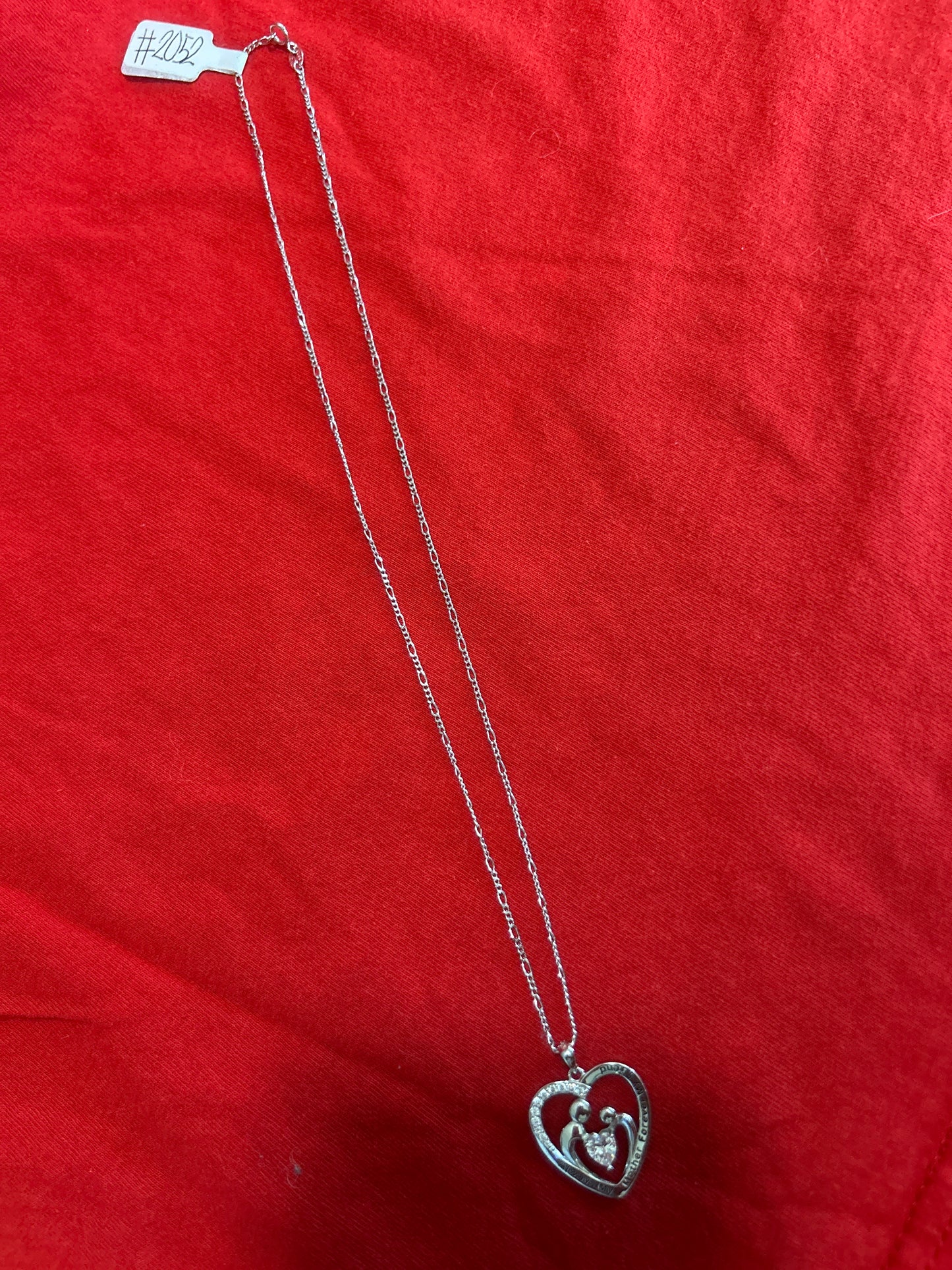 Always my mother for ever my friend pendant with necklace