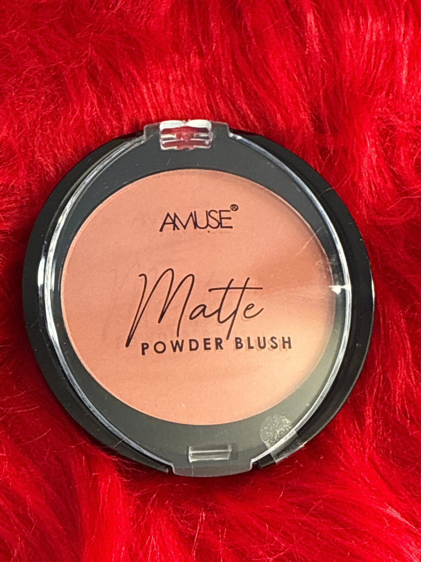 Amuse Matte powder blush Doll face