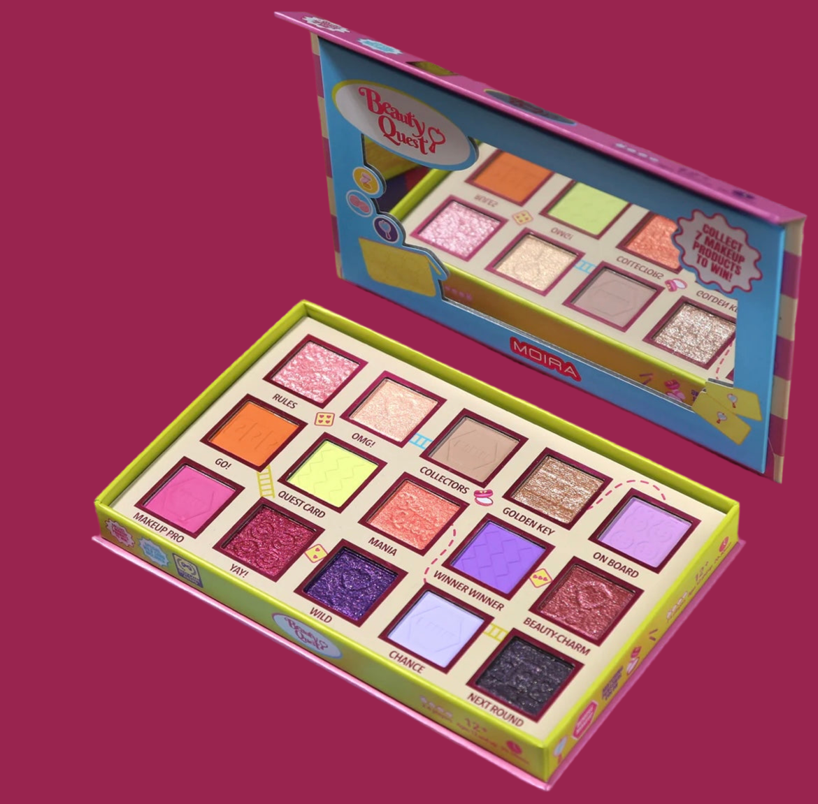 Beauty Quest Moira Makeup Mania Palette