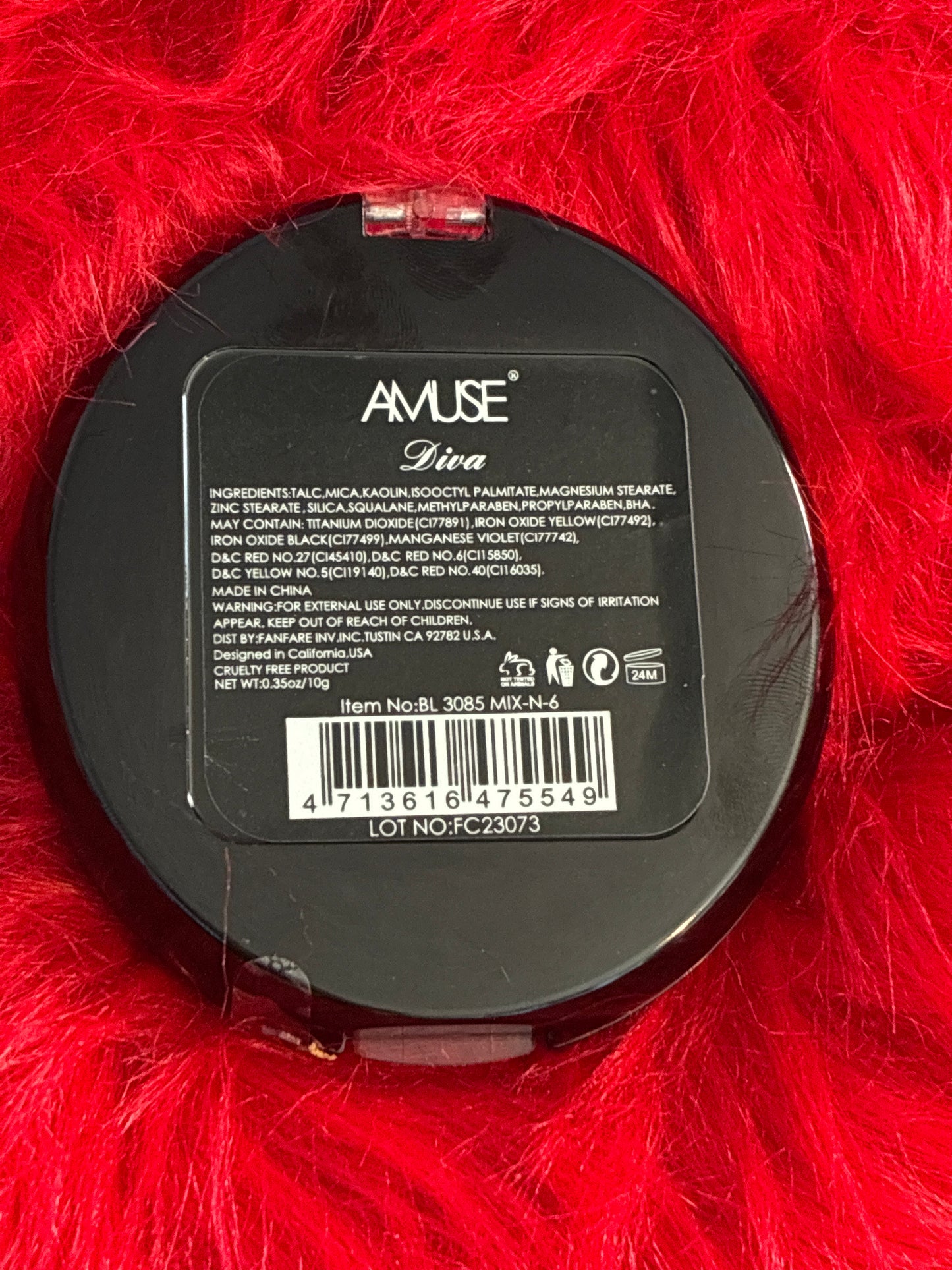 Amuse matte powder blush