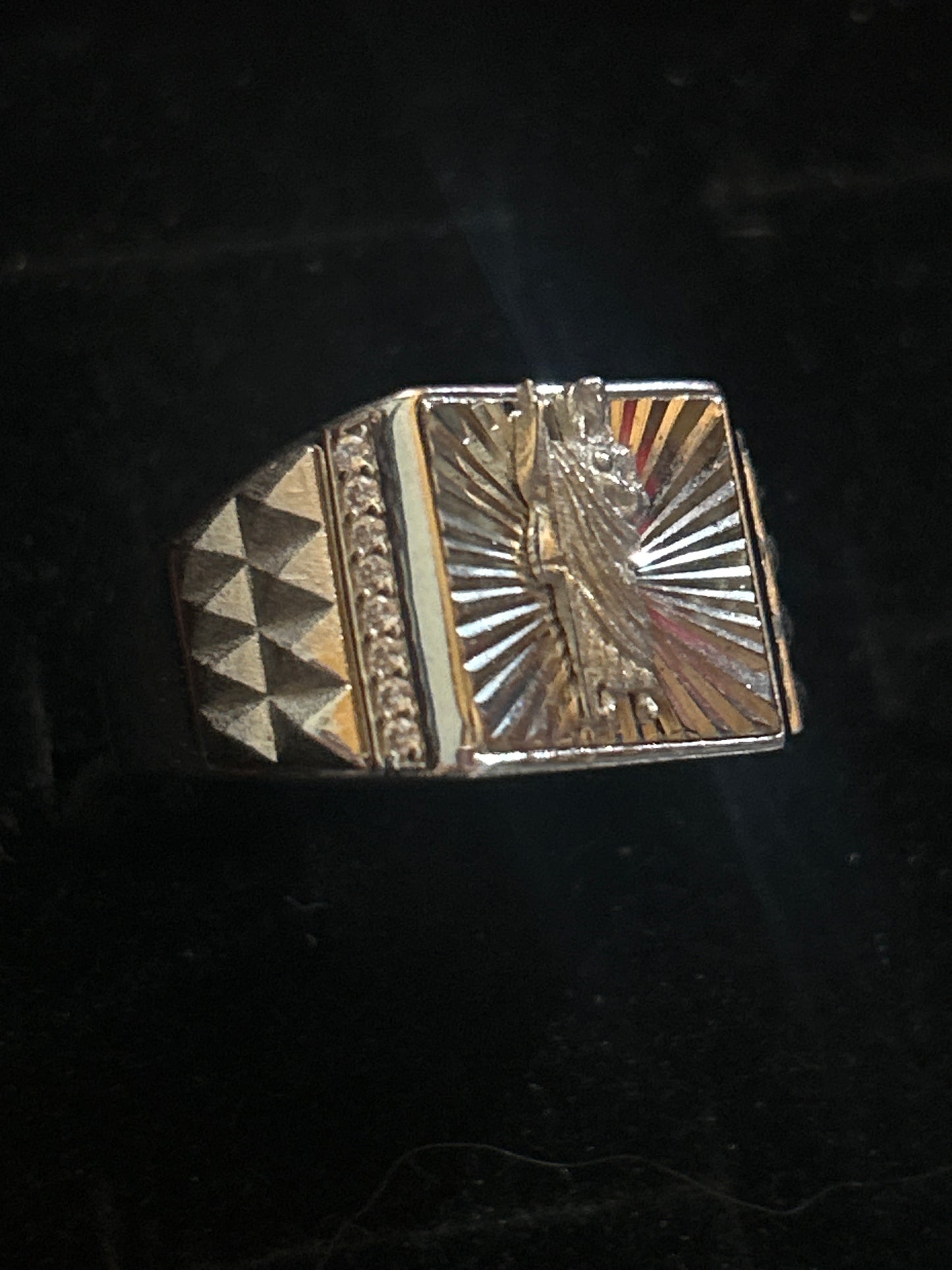 Men’s Sterling Silver San Judas Ring