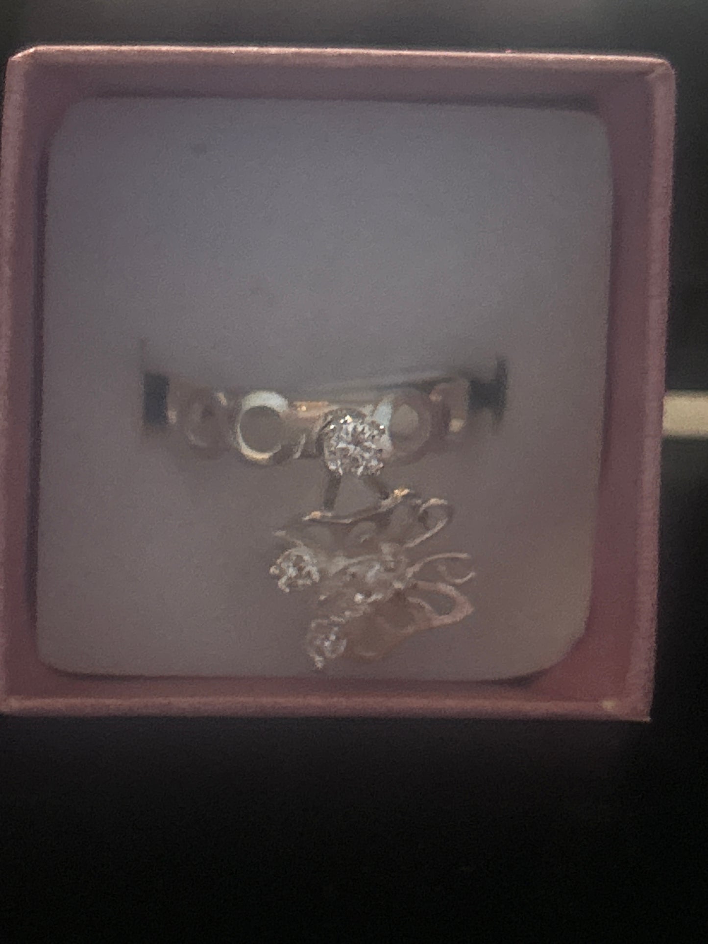 Sterling silver butterfly Ring