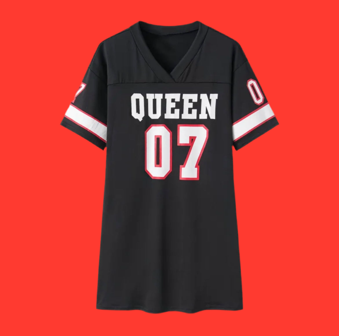 Casual hip hop 07 Queen T-shirt Dress