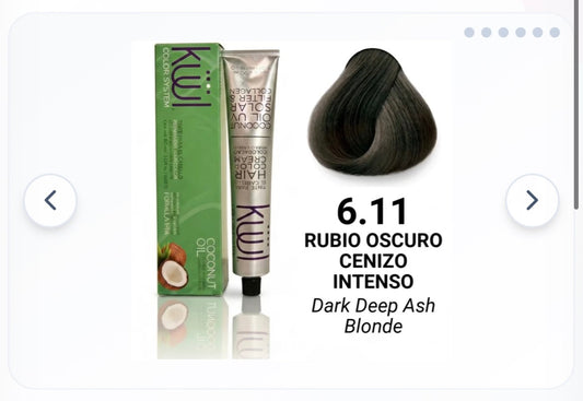 Kuul dark intense ash blonde