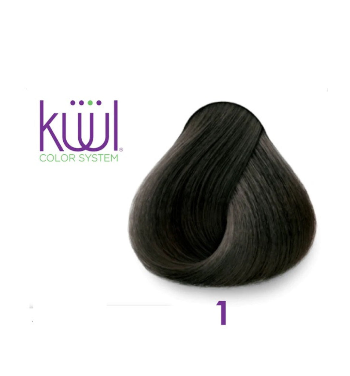 Kuul hair color black