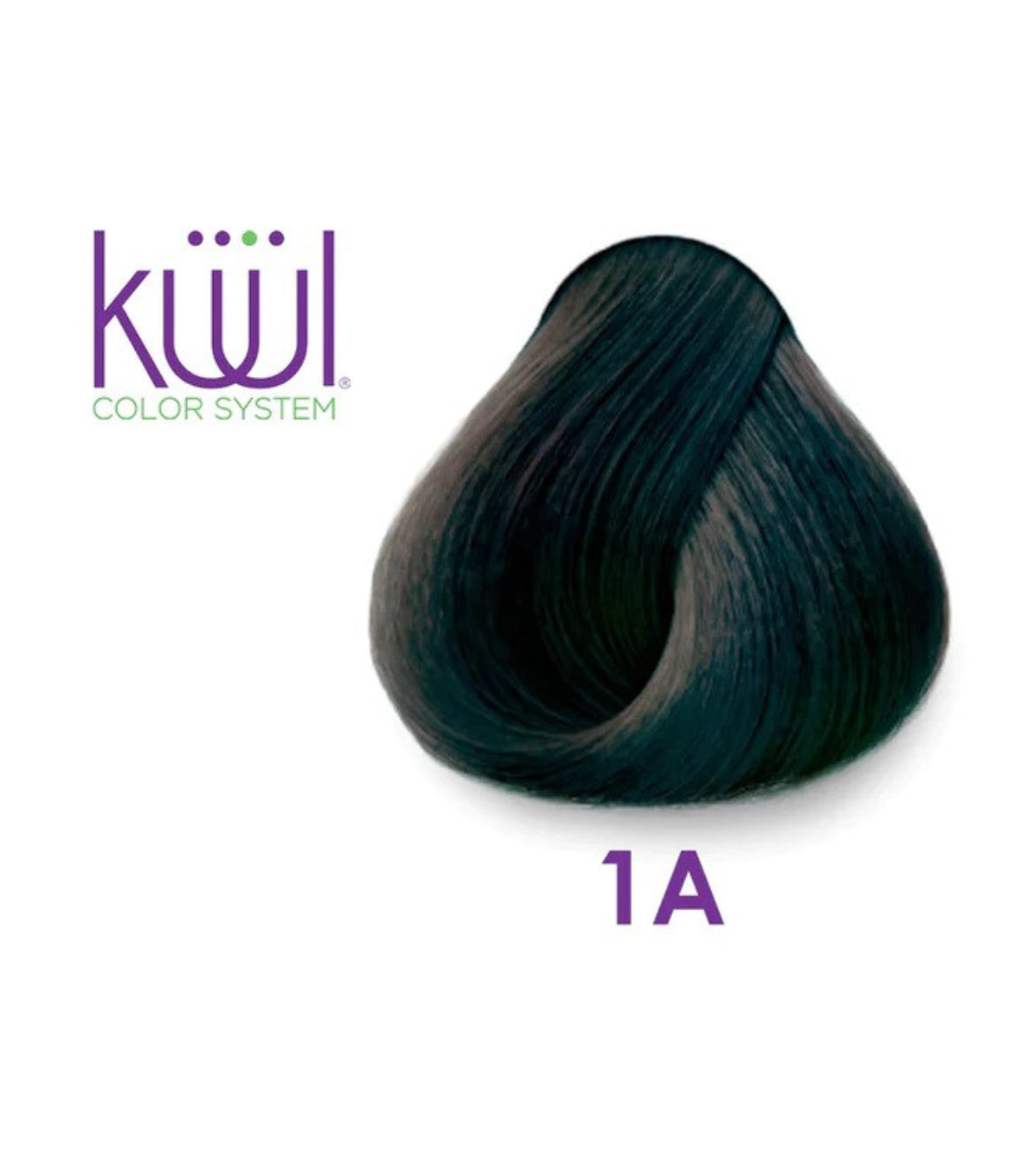 Kuul hair color blue black