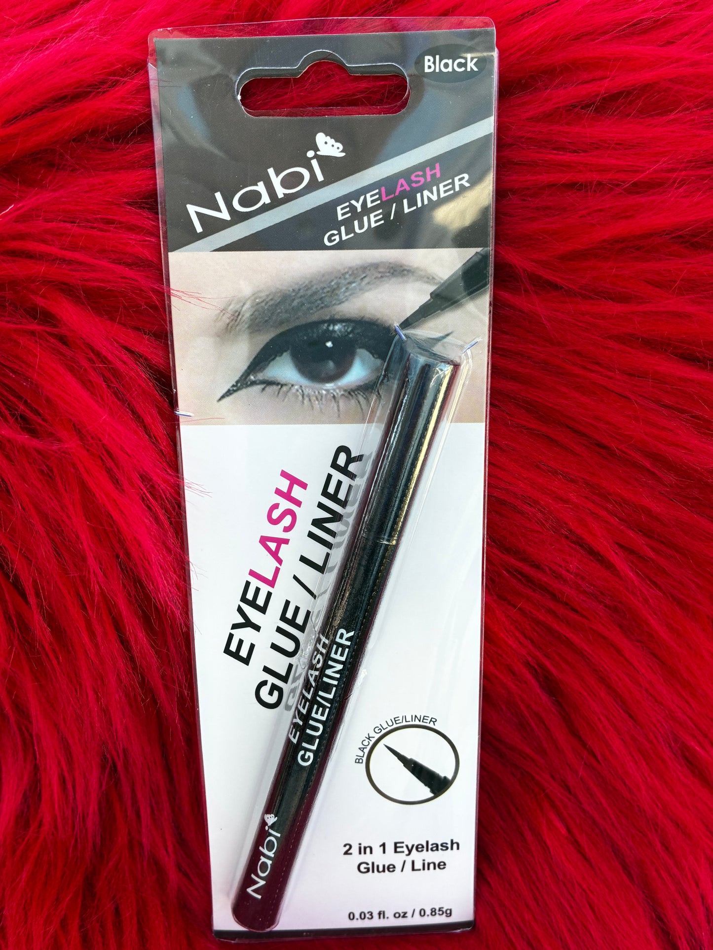 Black eyelash glue/liner
