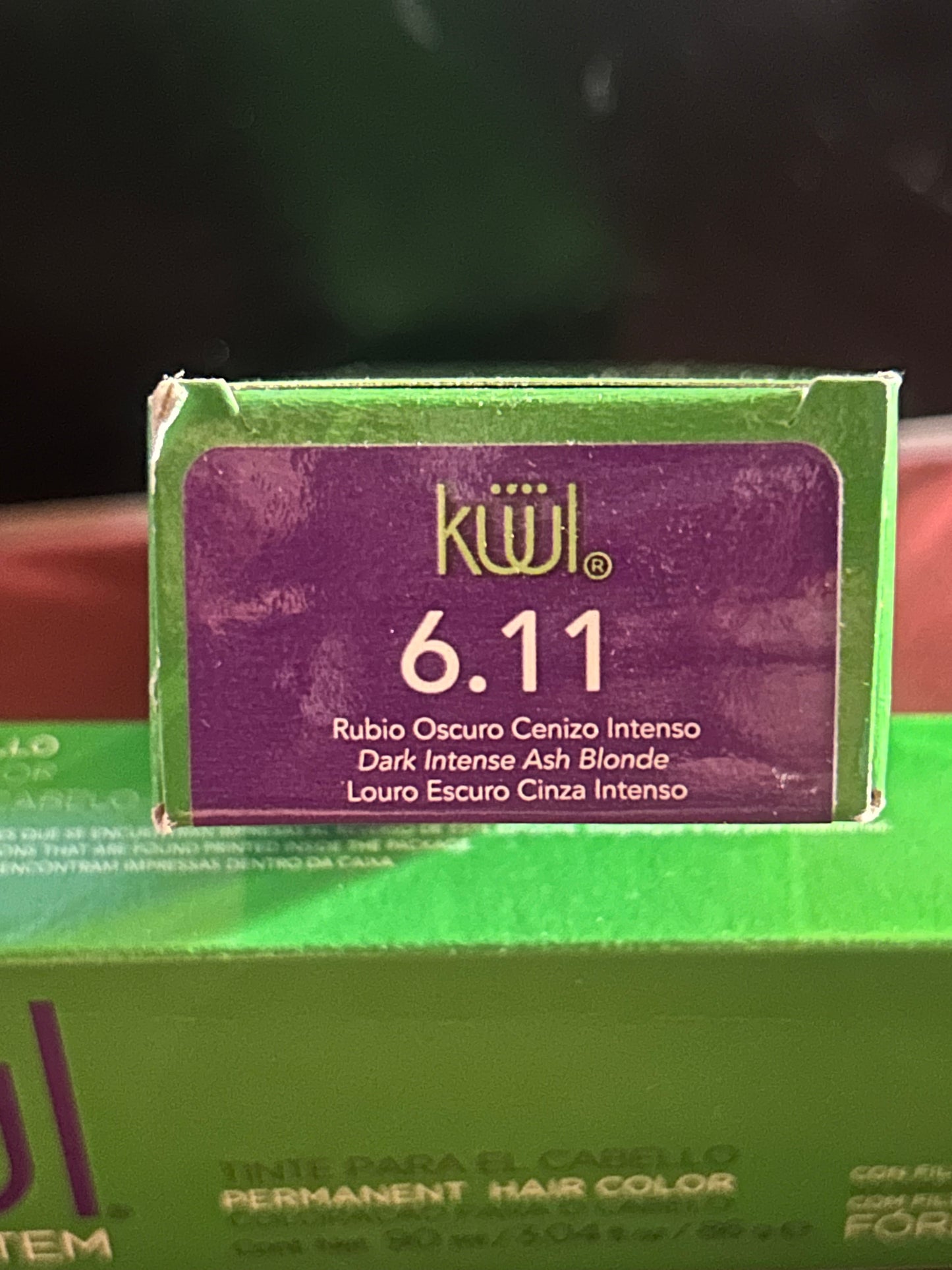 Kuul dark intense ash blonde